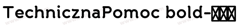 TechnicznaPomoc bold字体转换